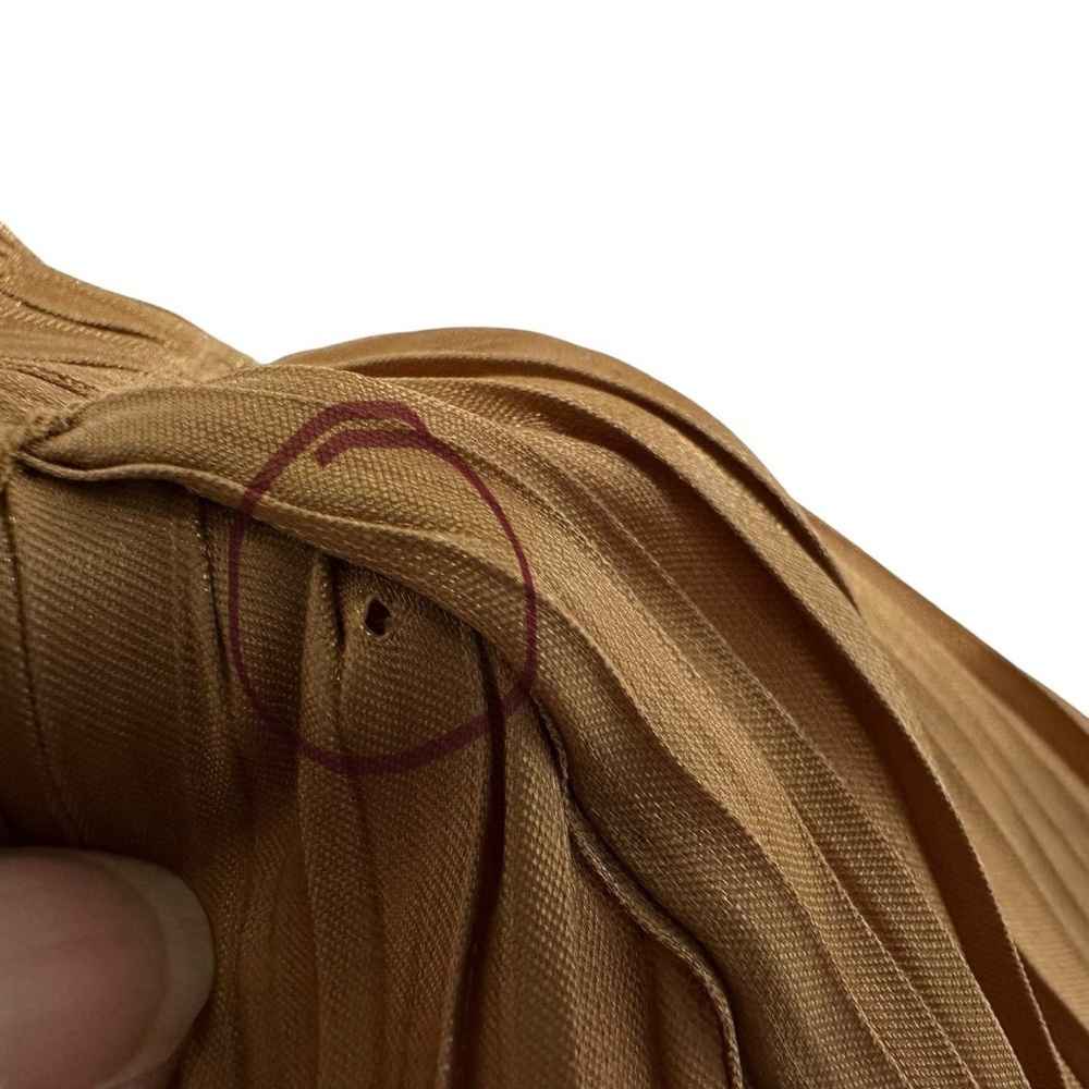 Current Air Womens Pleated Split Neck Long Sleeve… - image 5